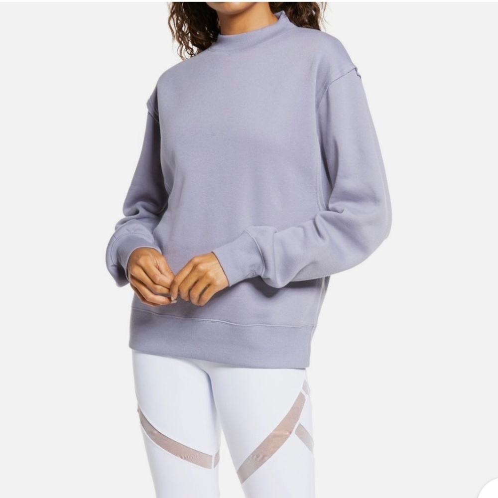 Alo Freestyle Mock Neck Sweatshirt  Size small